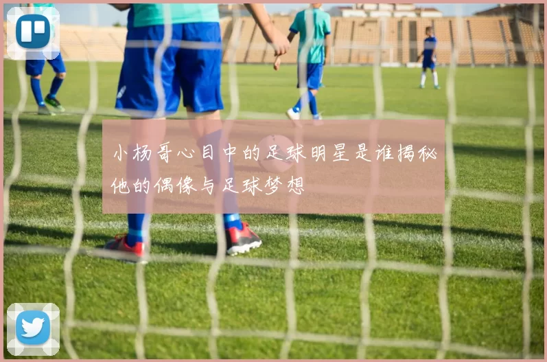 小杨哥心目中的足球明星是谁揭秘他的偶像与足球梦想