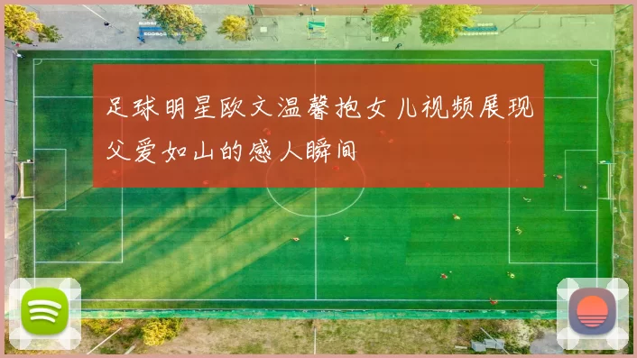 足球明星欧文温馨抱女儿视频展现父爱如山的感人瞬间