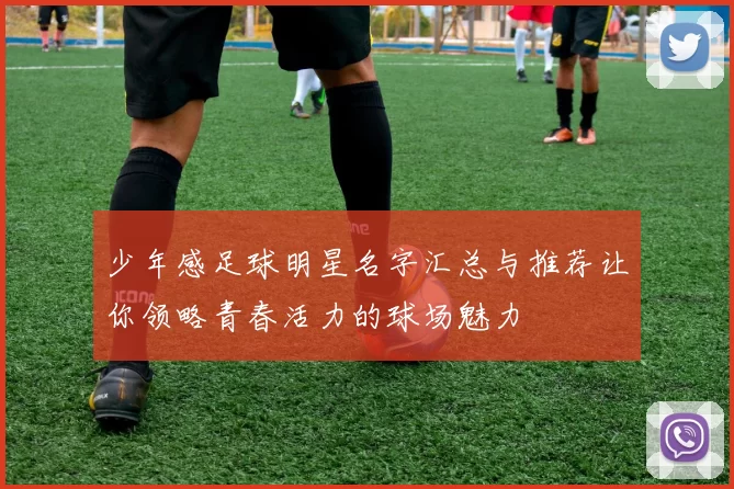 少年感足球明星名字汇总与推荐让你领略青春活力的球场魅力